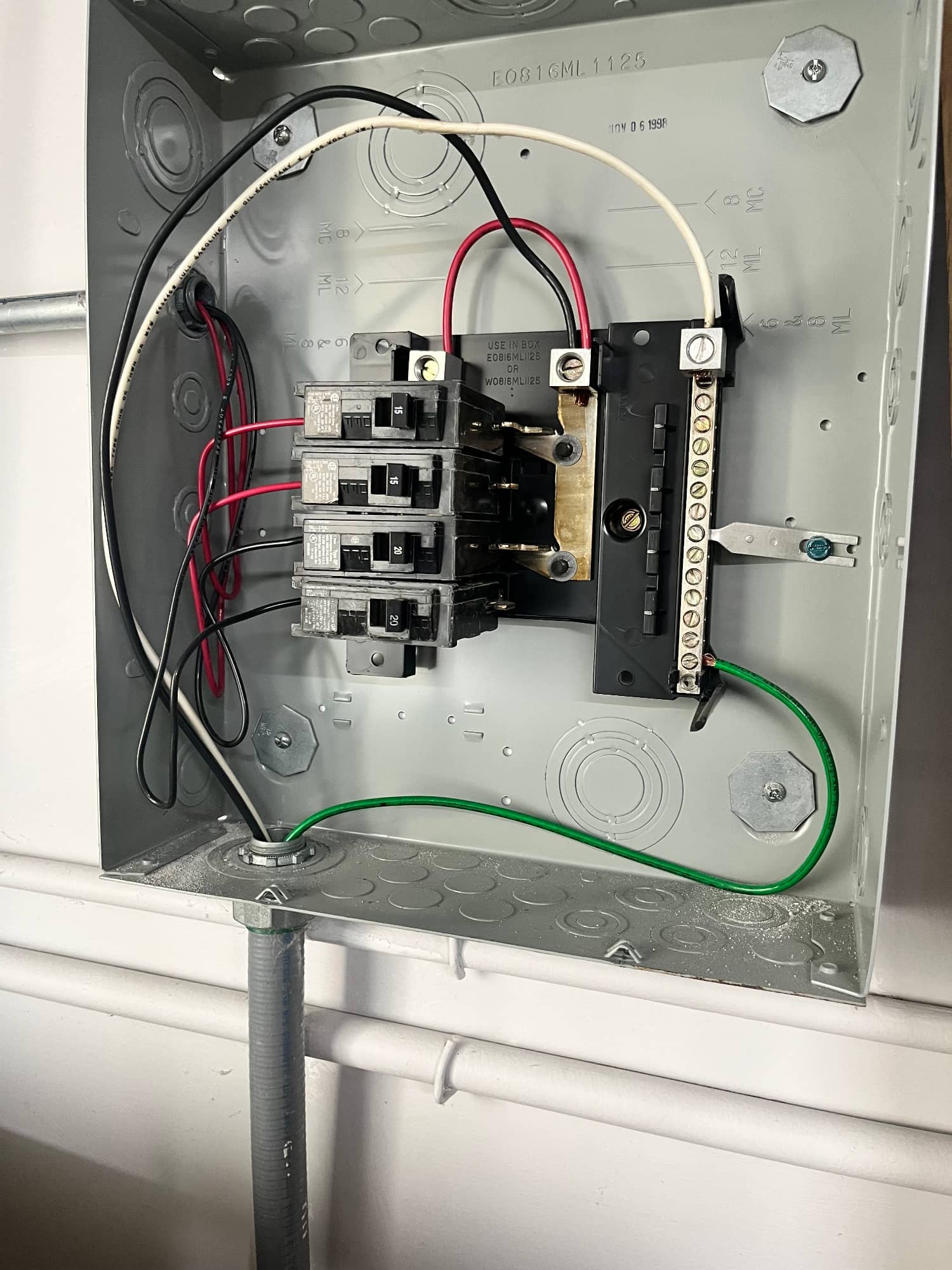 more electrical work